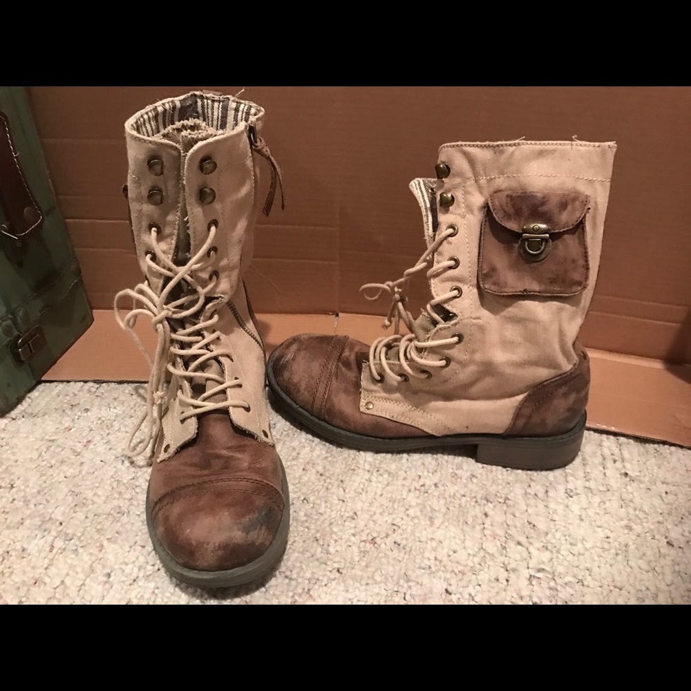 Roxy Combat Style Boots
